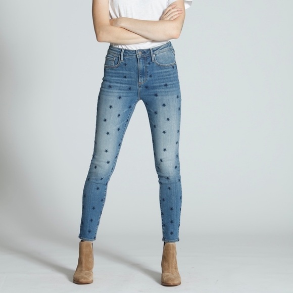 Driftwood Jackie Starry Night Embroidered Jeans - Picture 1 of 14